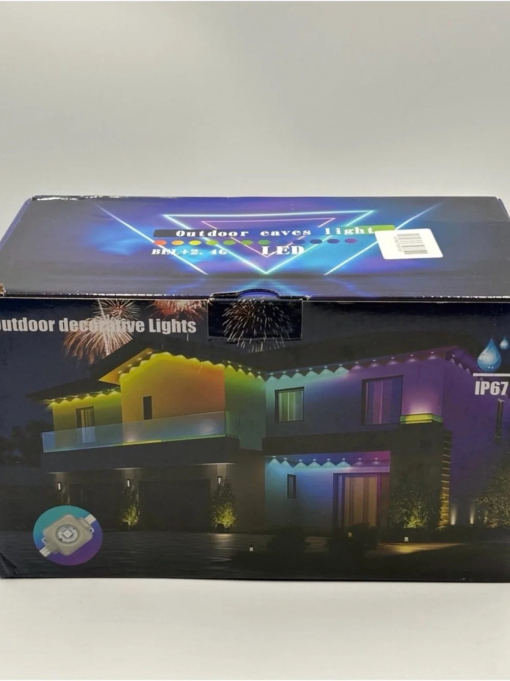 Outdoor Eaves LED Lights Smart App Control IP67 Waterproof Color Changing